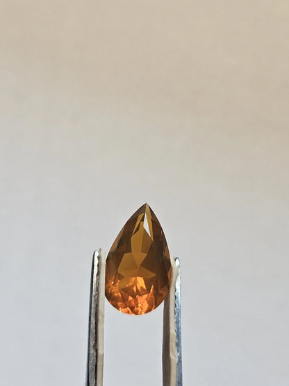 OREGON FIRE OPAL loose gemstone 4.57ct 16×10mm OFO2