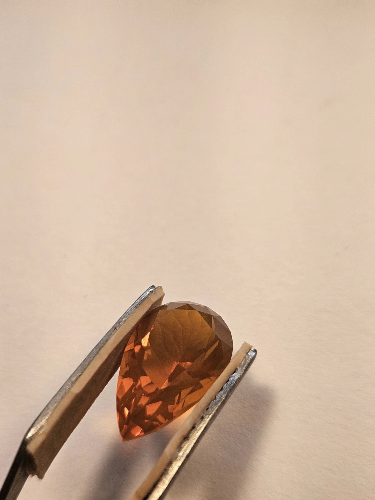 OREGON FIRE OPAL loose gemstone 4.57ct 16×10mm OFO2