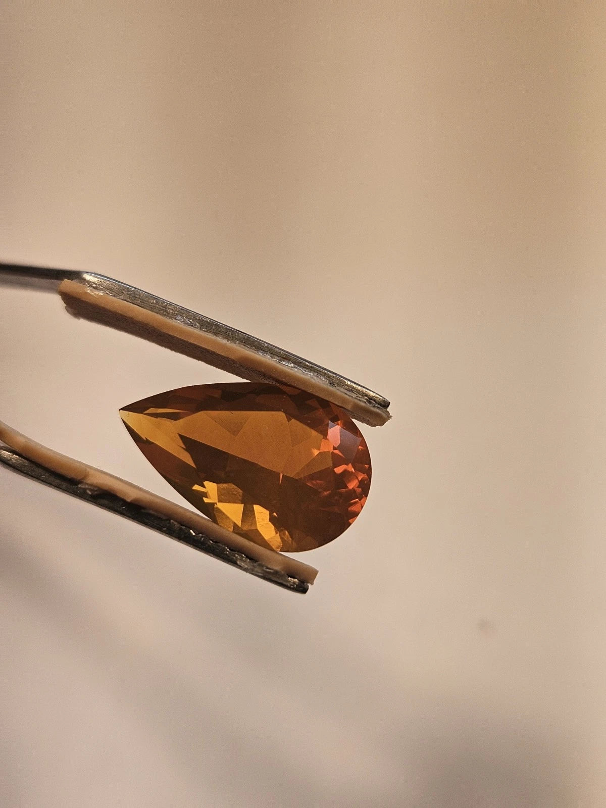 OREGON FIRE OPAL loose gemstone 4.57ct 16×10mm OFO2