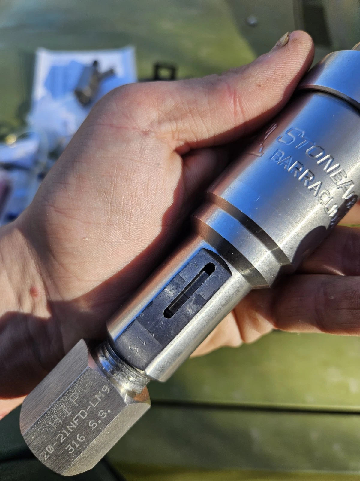 StoneAge Barracuda Rotating Shotgun Jetting Nozzle + KIT